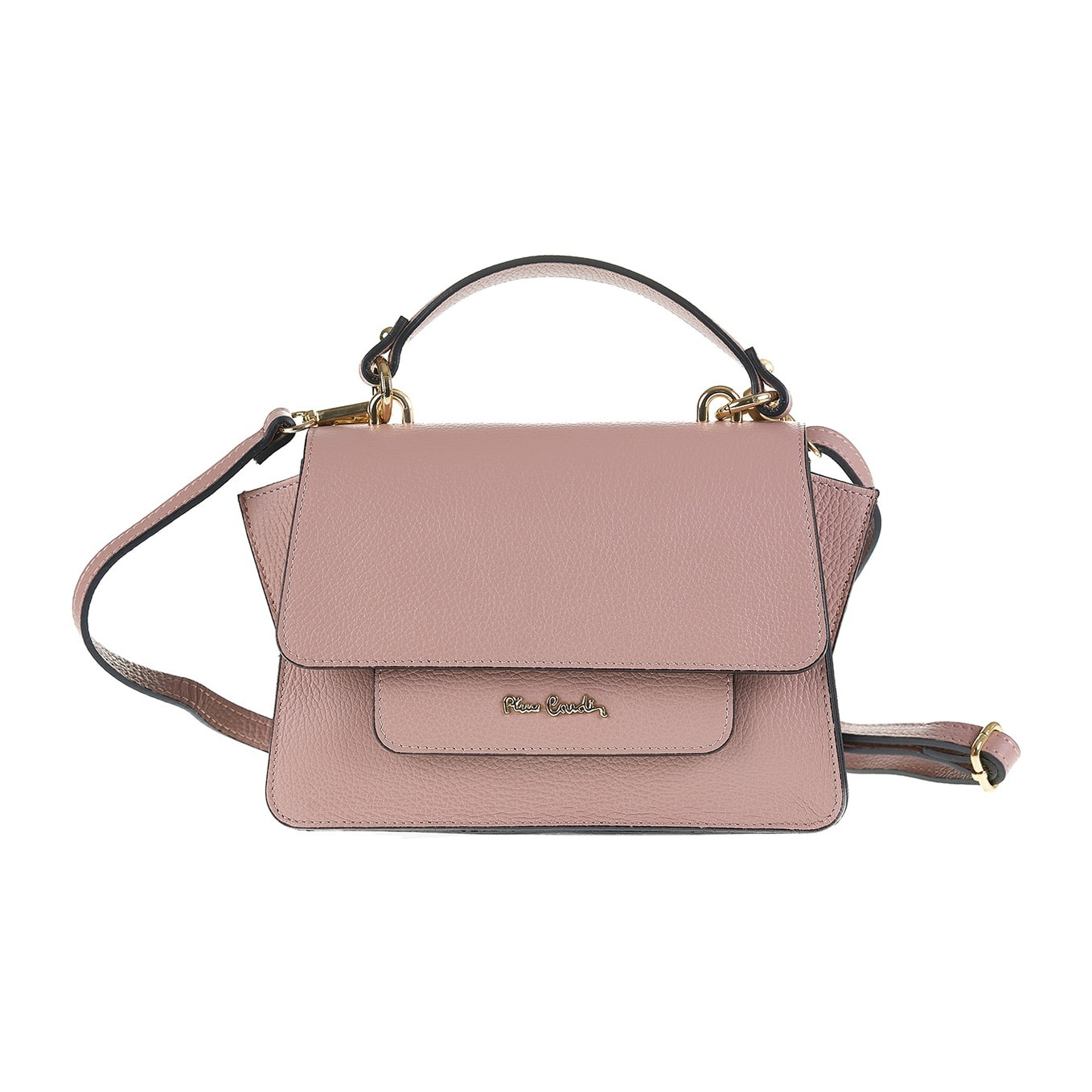 Borsa a mano da donna Made in Italy - Modello Elora Nova - 100% pelle - 23.5 x 15.0 x 10.0 cm