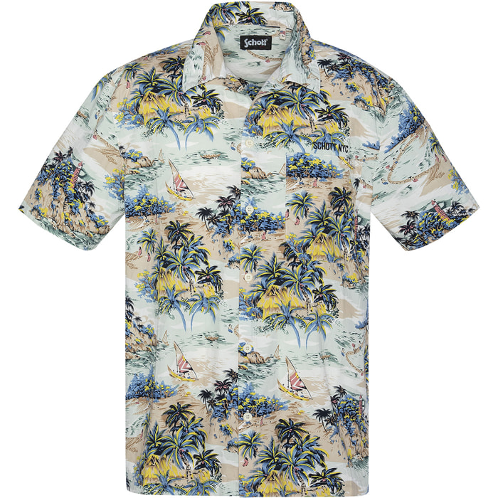 CAMICIA HAWAIANA SCHOTT HAWAI