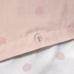 Parure de lit imprimée 100% coton, NUAGES