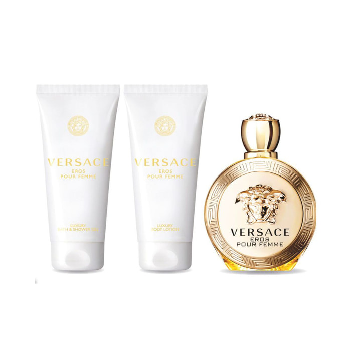 Eros Femme - Coffret Eau de Parfum 100ml + 2 Produits