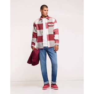 Sobrecamisa a Cuadros Rojo - Manem