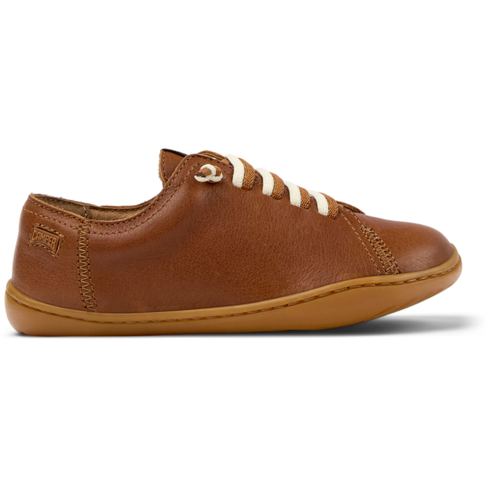 Zapatillas - CAMPER Peu Cami - Marron - Cuero liso
