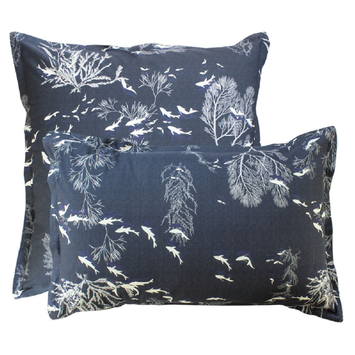 Taie d'oreiller Ocean indien encre