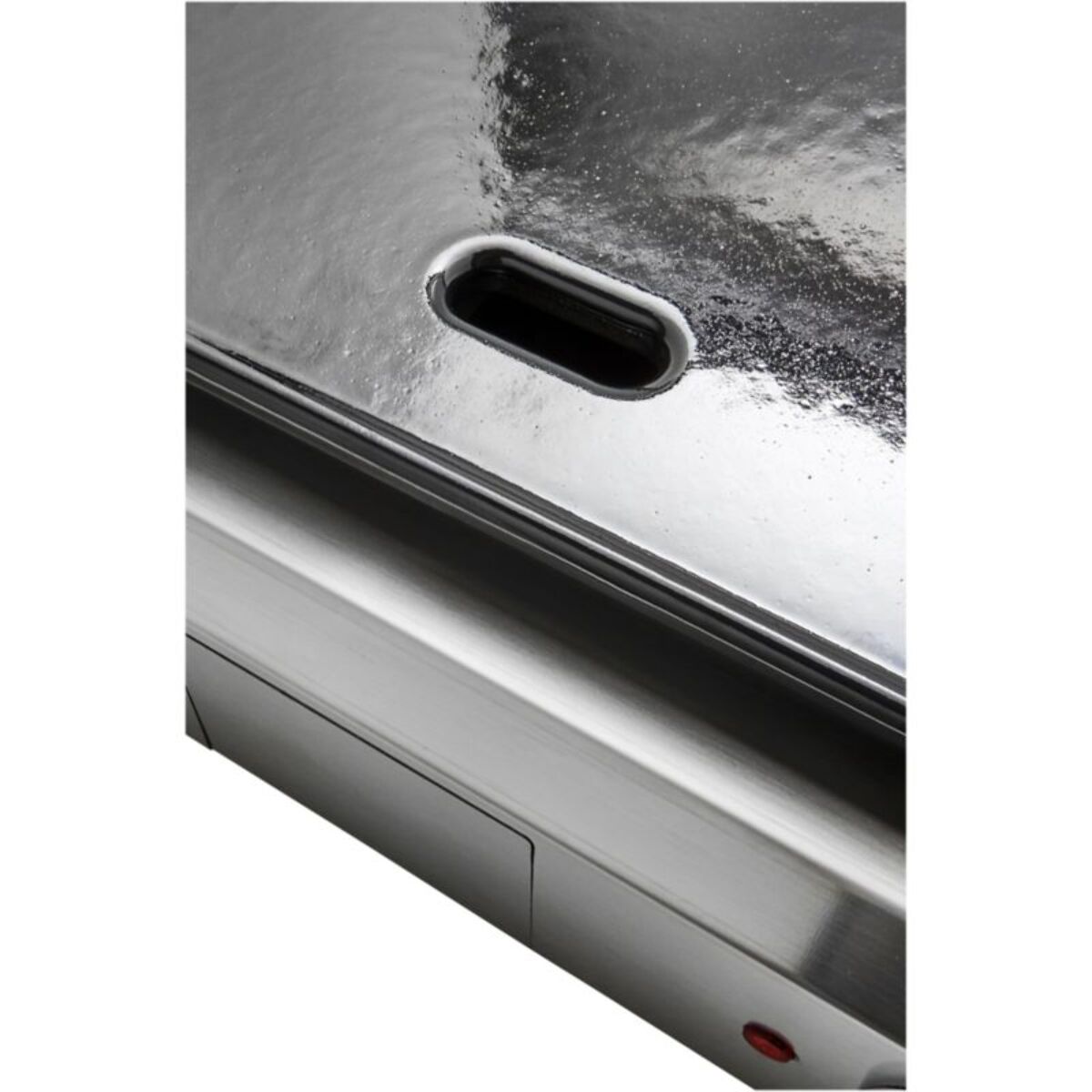 Plancha électrique RIVIERA ET BAR QPL1060 émaillée 2 brûleurs à poser, 57x35 cm