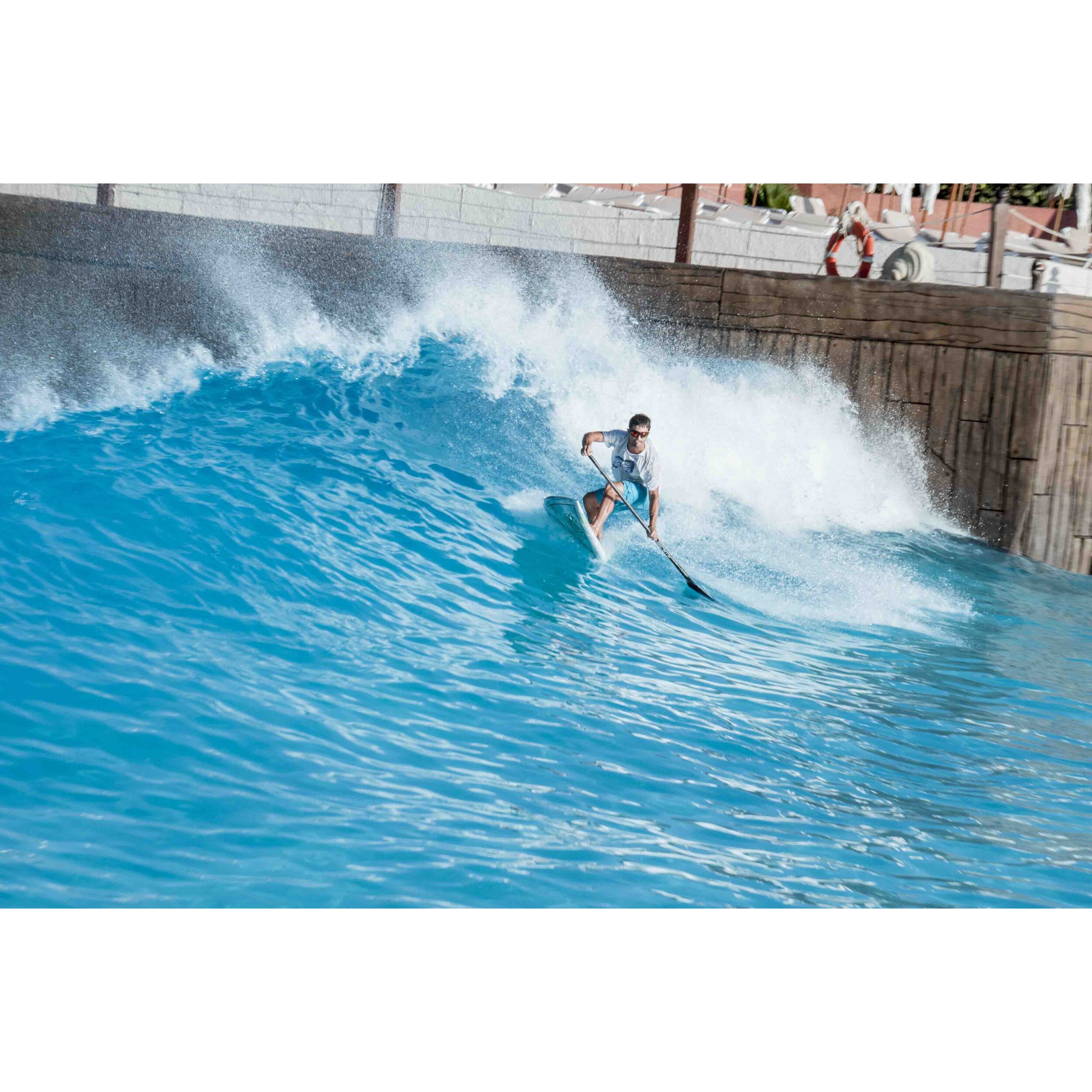 Gafas de deportes acuáticos OCEAN AUSTRALIA - Negro mate / Revo
