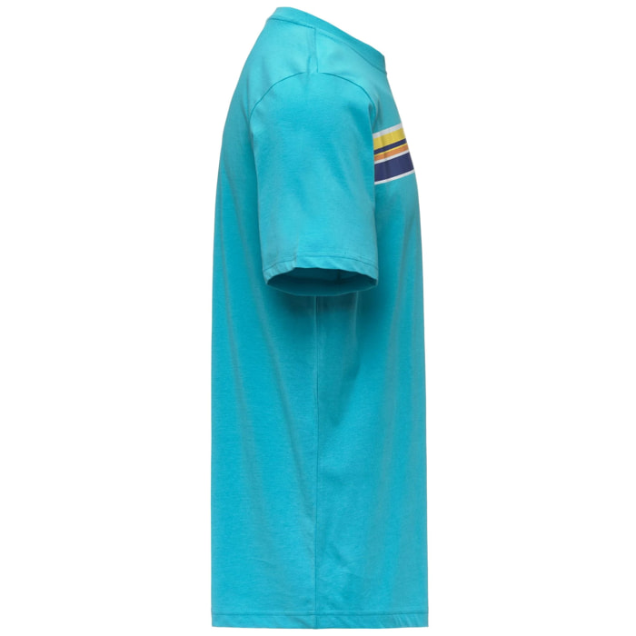 Kappa - T-Shirts & Top Uomo Blu - Logo Tide 140