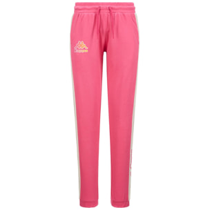 Pantaloni Kappa Donna LOGO FESIA Rosa