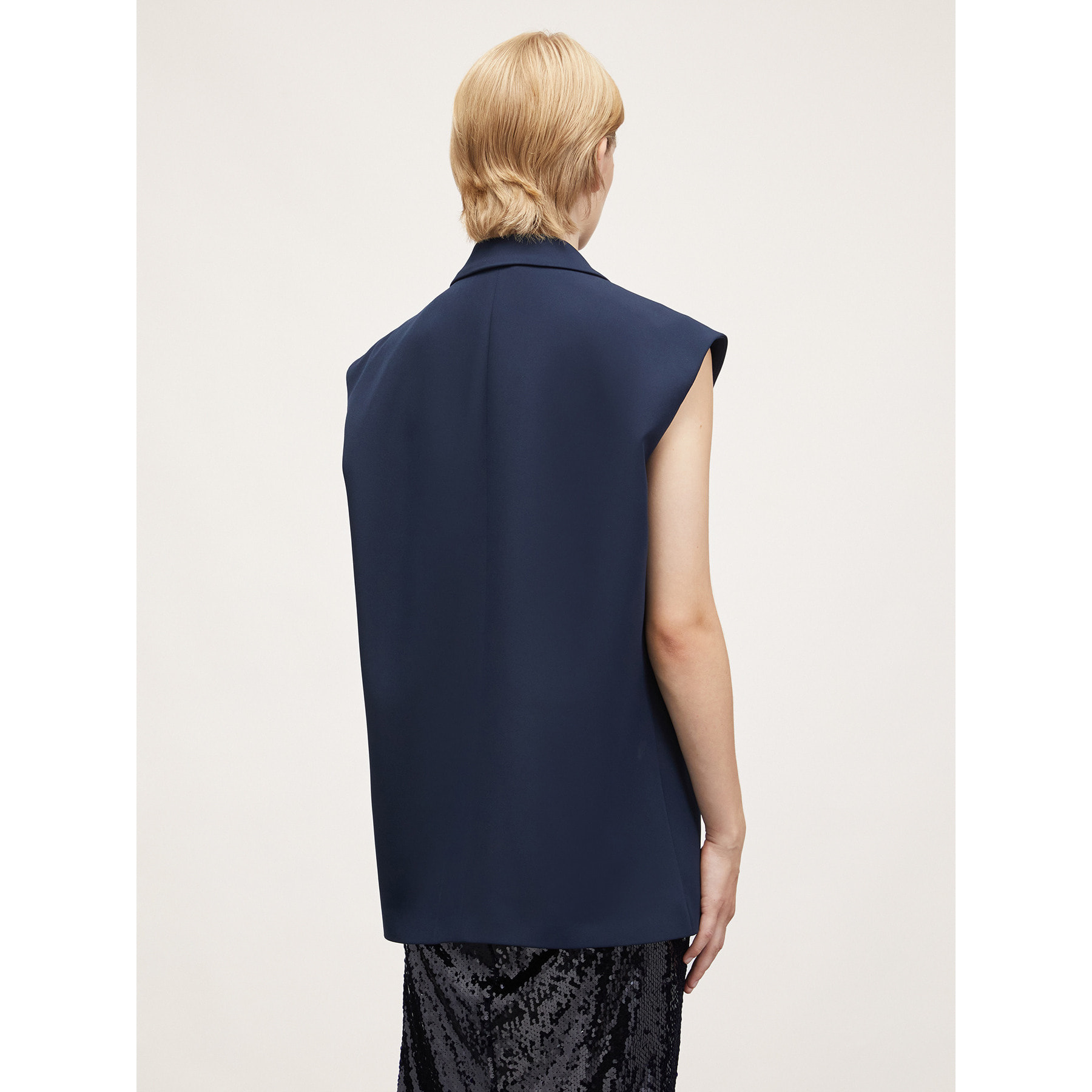 Motivi - Gilet over - Blu
