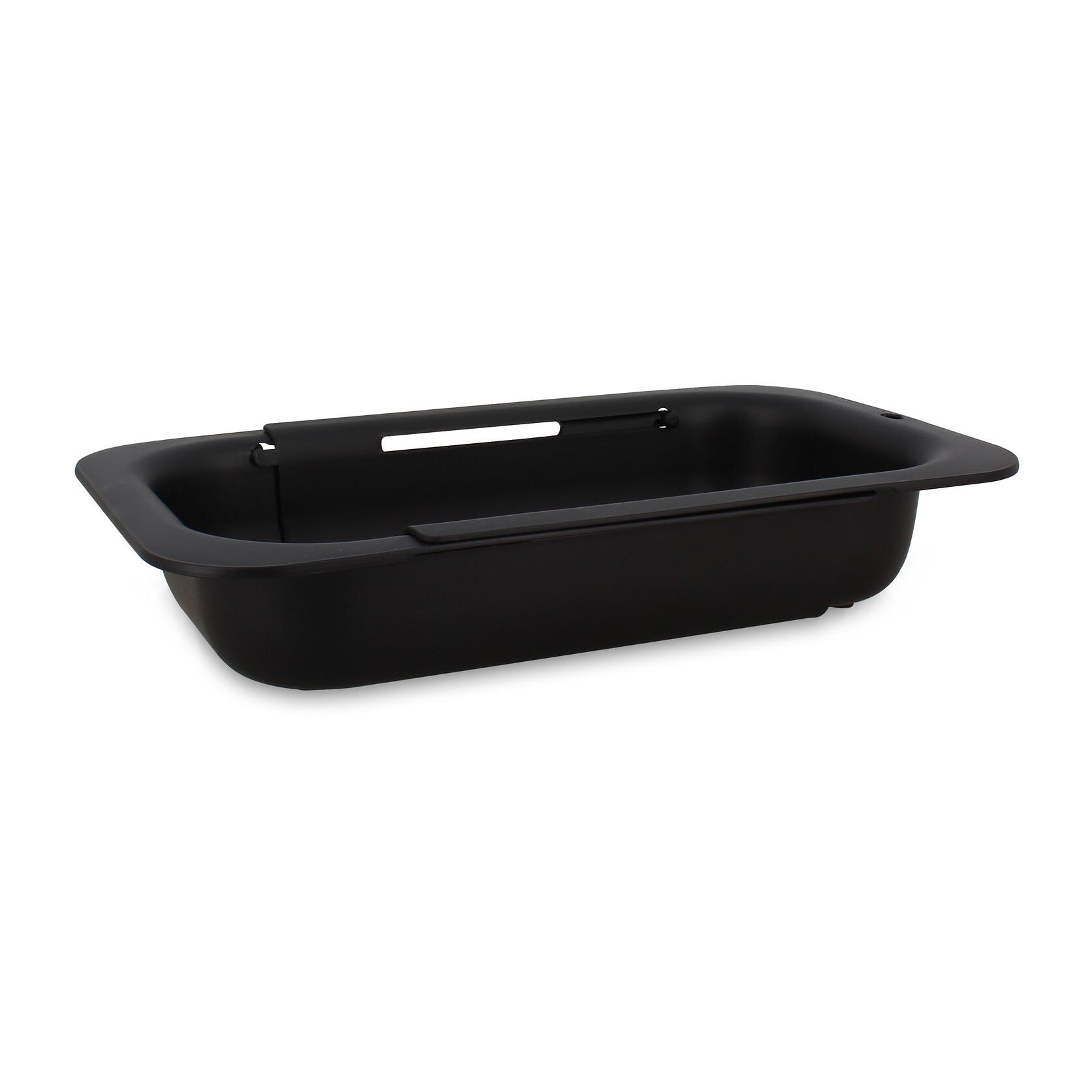 Panier égouttoir extensible 34.5-48cm en polypropylène et inox