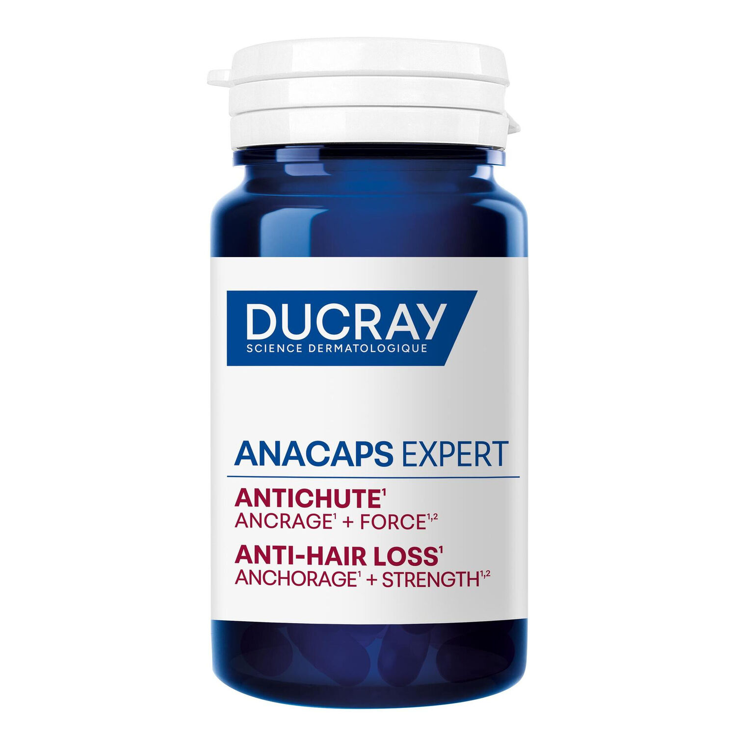Anacaps Expert - Complément Alimentaire Antichute Ancrage + Force 3x90 Gélules
