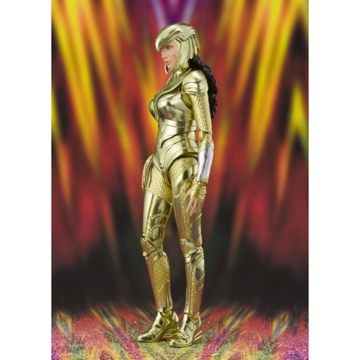 Ww84 Wonder Woman Golden Armor Shf Action Figura Bandai