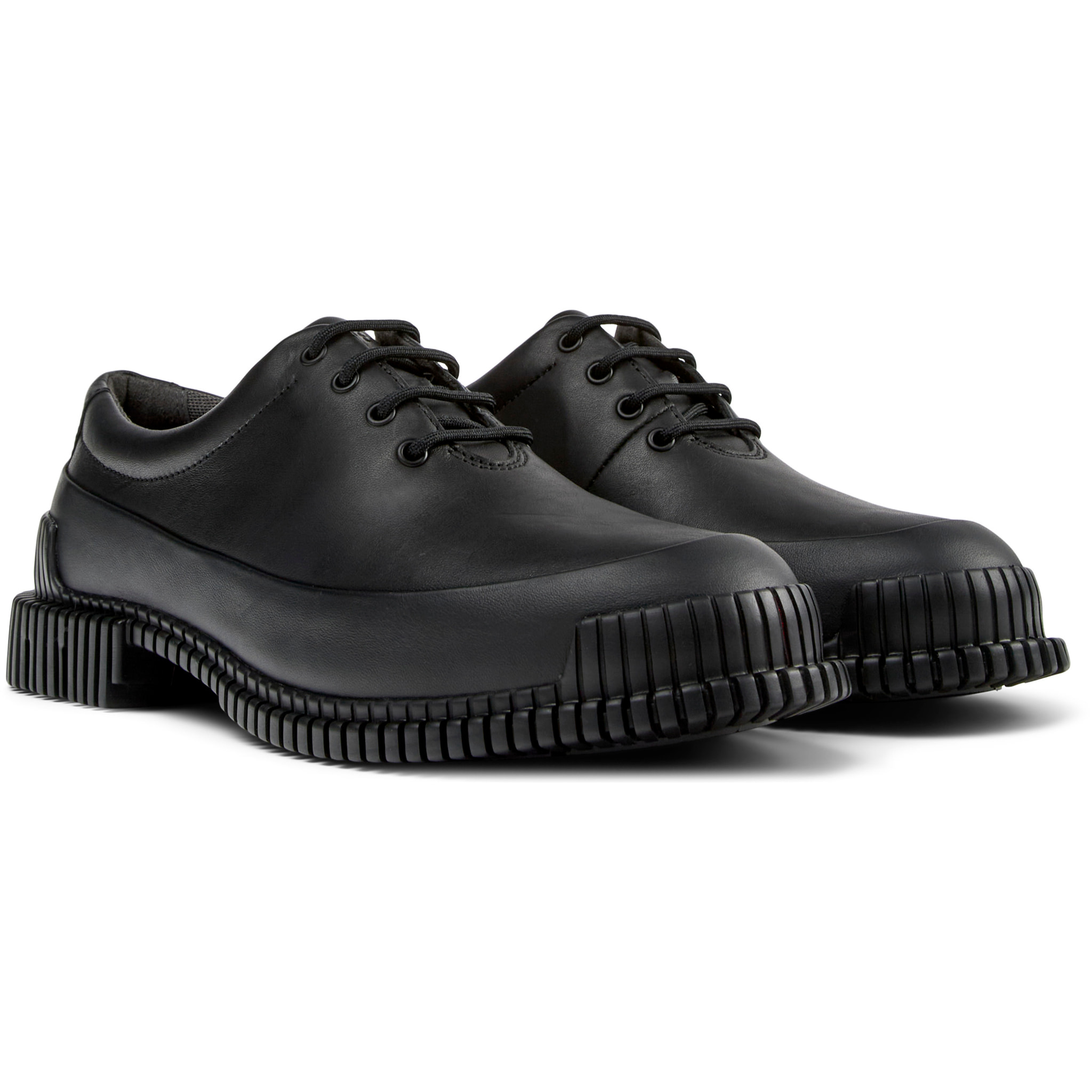 Scarpe stringate - CAMPER Pix - Nero - Pelle liscia