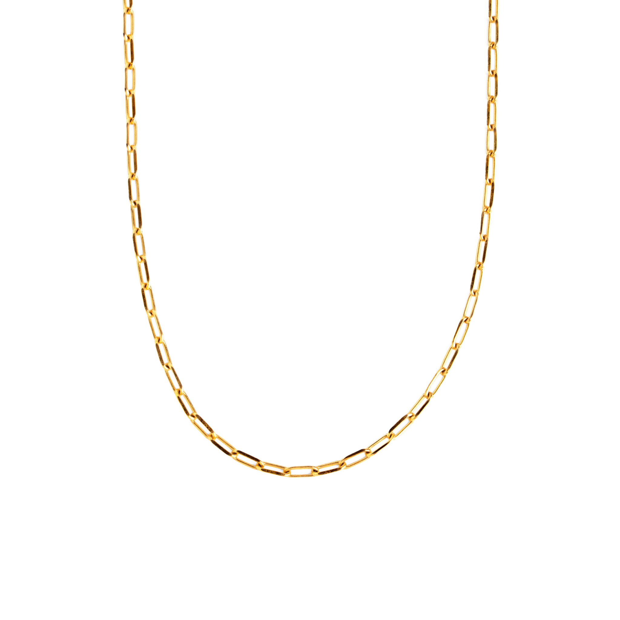 Collana Chic - 55cm in Acciaio Placcato Oro