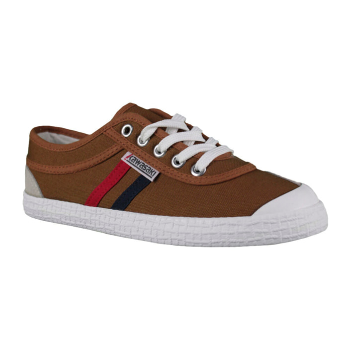 Zapatillas Sneaker para Hombre - KAWASAKI Retro Canvas Shoe K192496 5069 Adobe