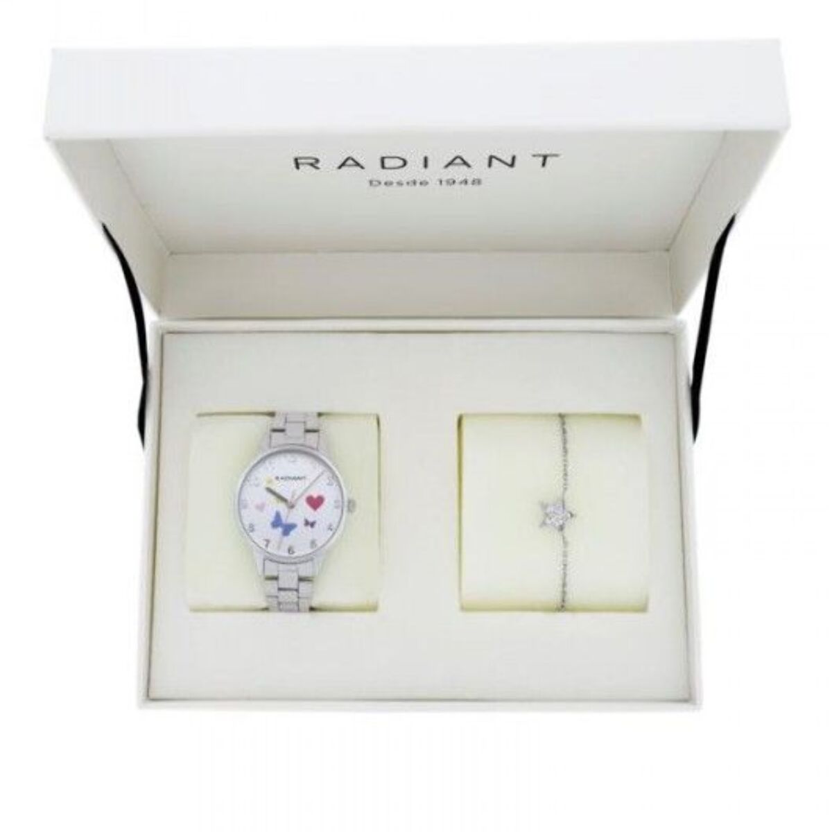 Reloj Radiant RA558202 Mujer Analogico Cuarzo con Correa de Metal