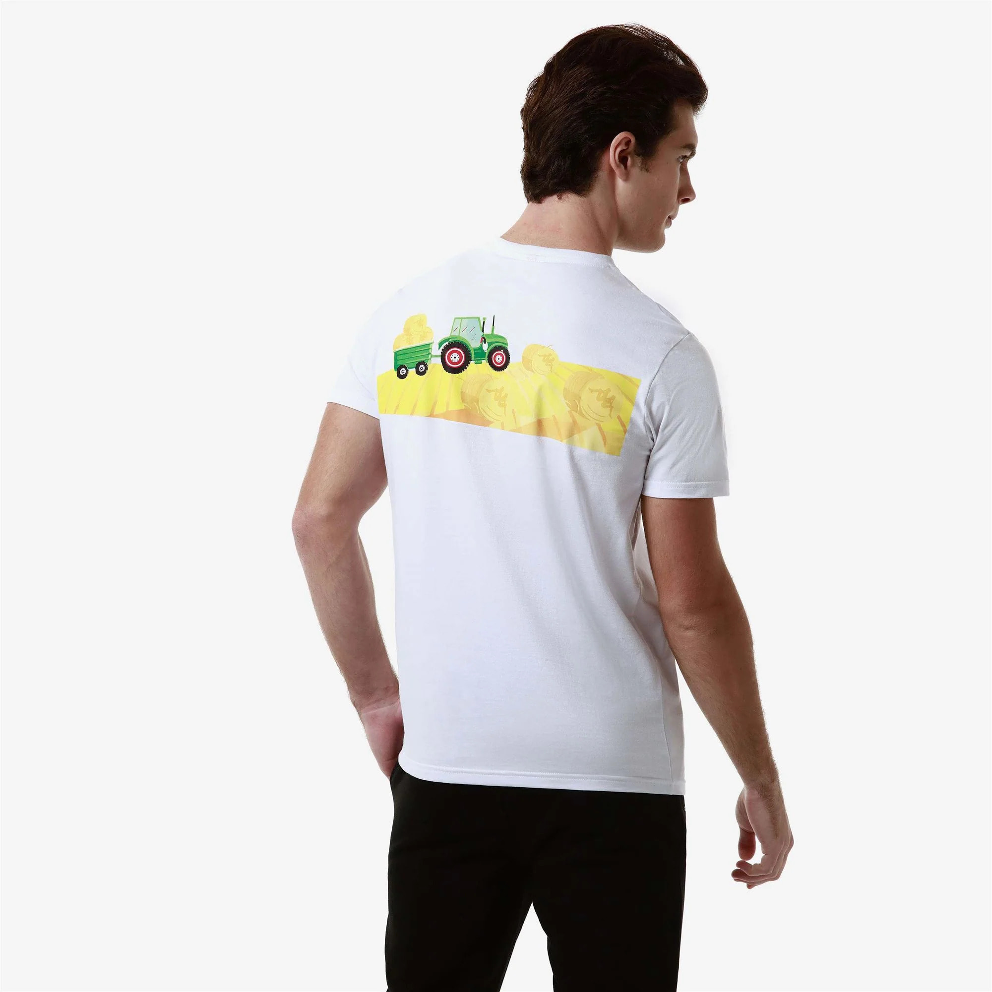 Camisetas y tops Kappa Hombre AUTHENTIC GRAPHIK LEVEN