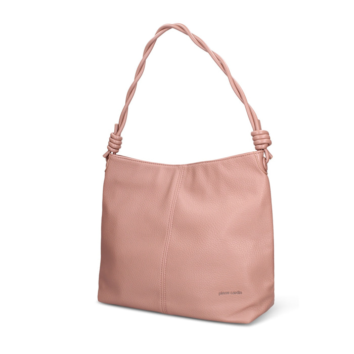 Borsa a spalla da donna - Modello Asteria Chic - Pelle vegana PU - 38.0 x 30.0 x 12.0 cm