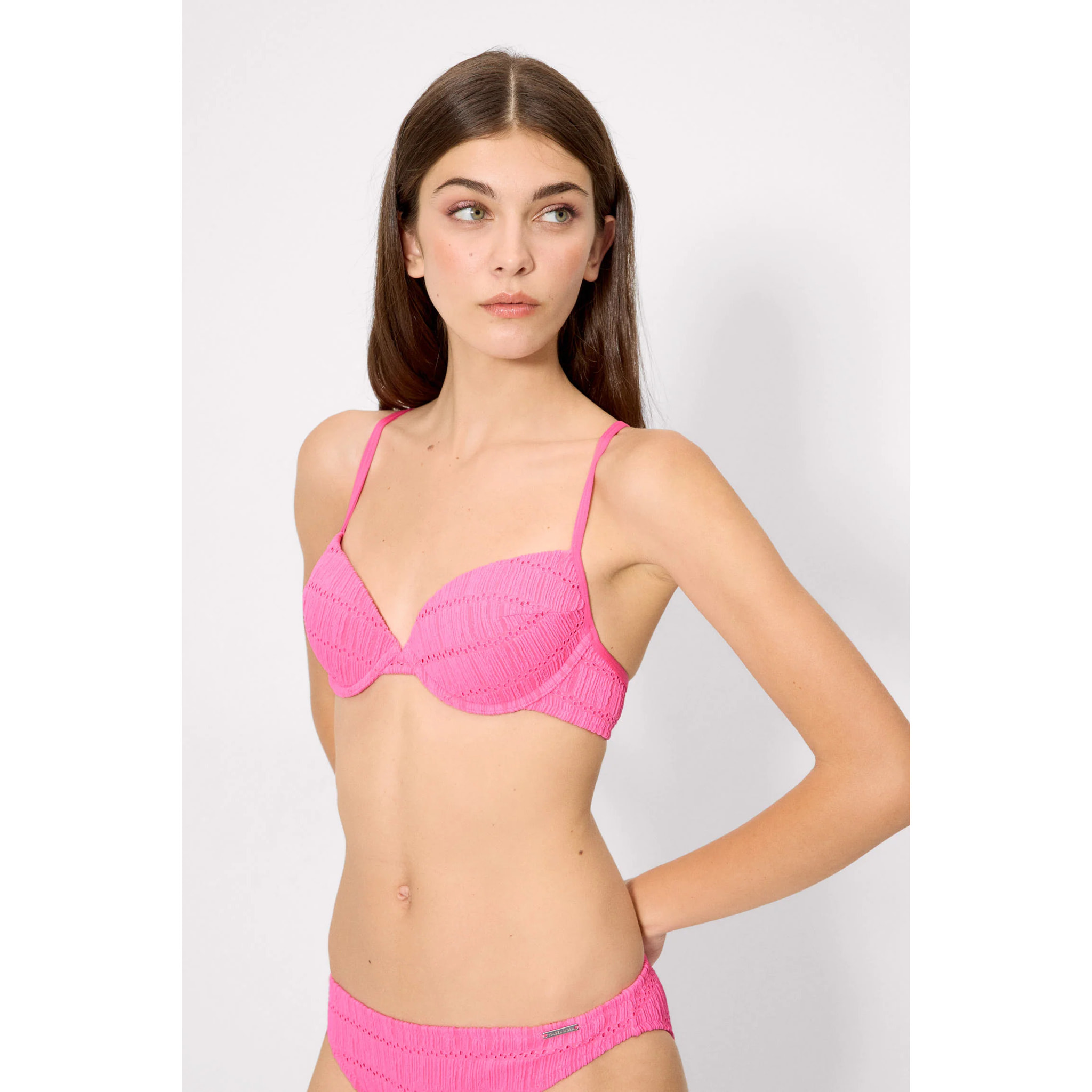 Top de bikini Rosa