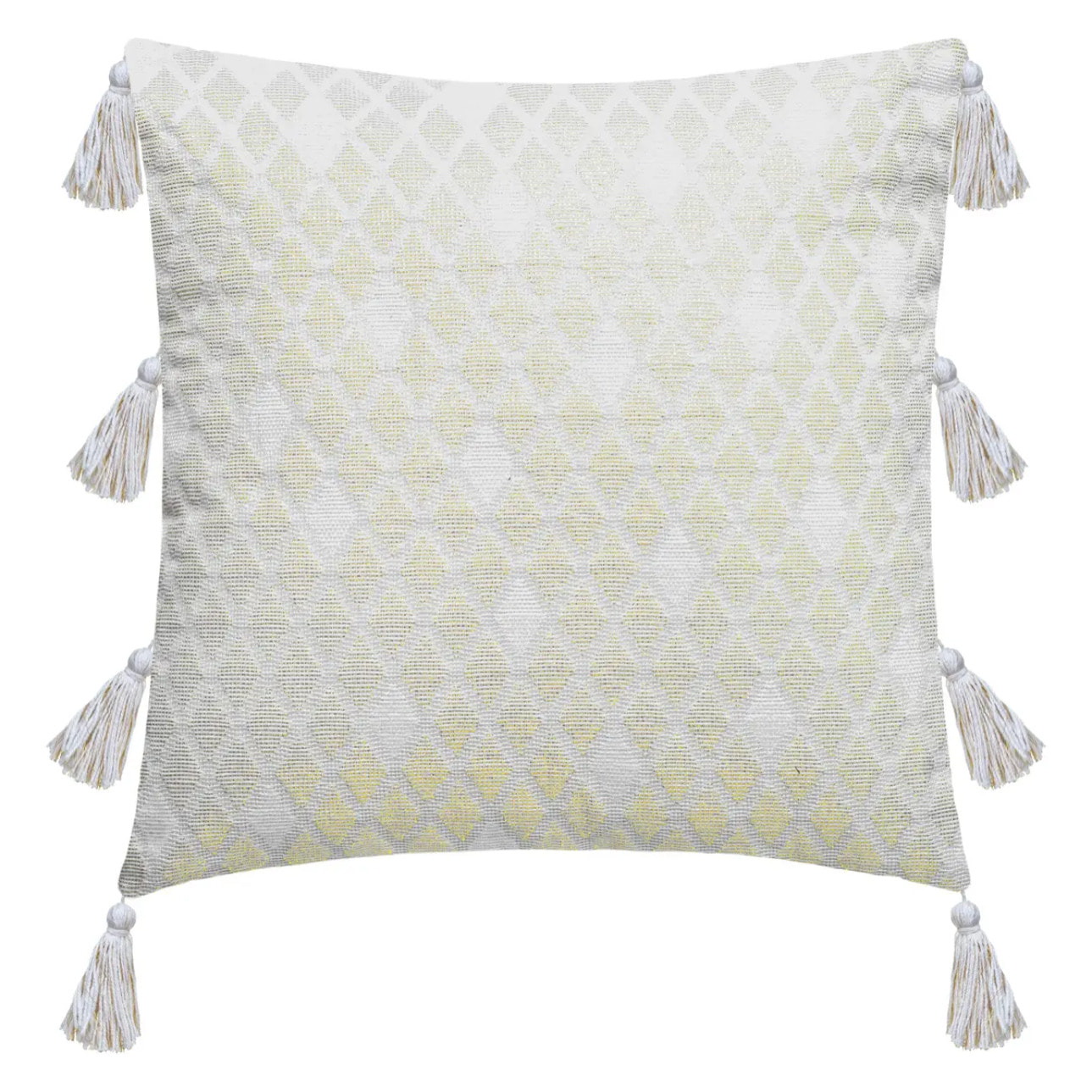 Housse de coussin "Shine" blanc 40x40cm