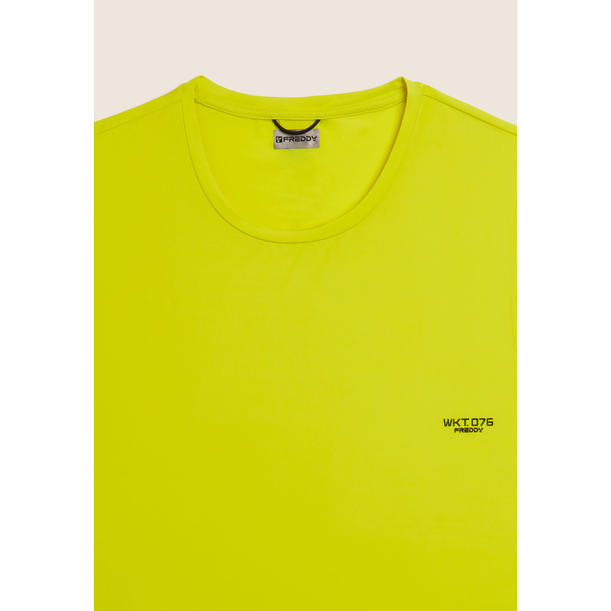 T-shirt senza maniche in tessuto quick dry