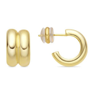 Pendientes acabado oro amarillo de 18k