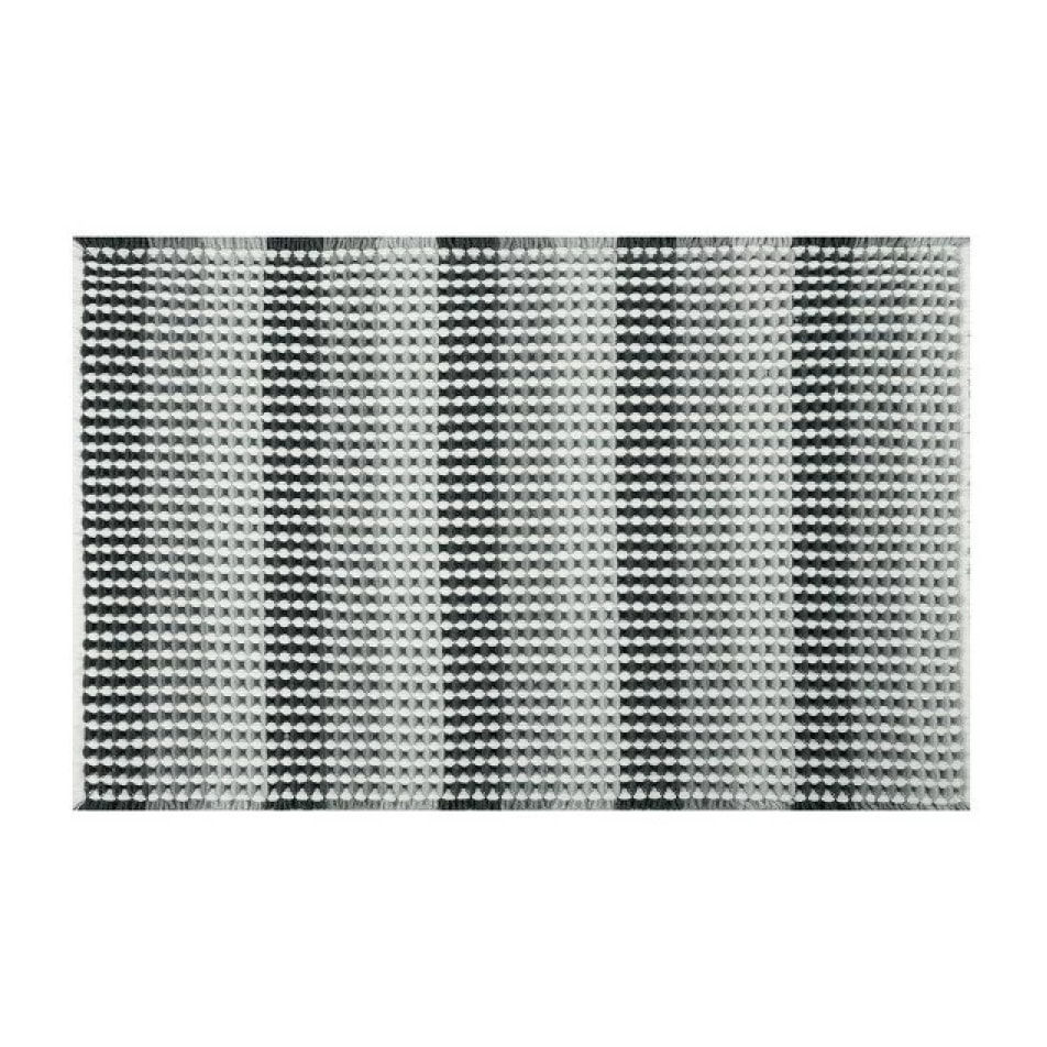 Tapis de bain Polyester CONE 50x80cm Noir Spirella