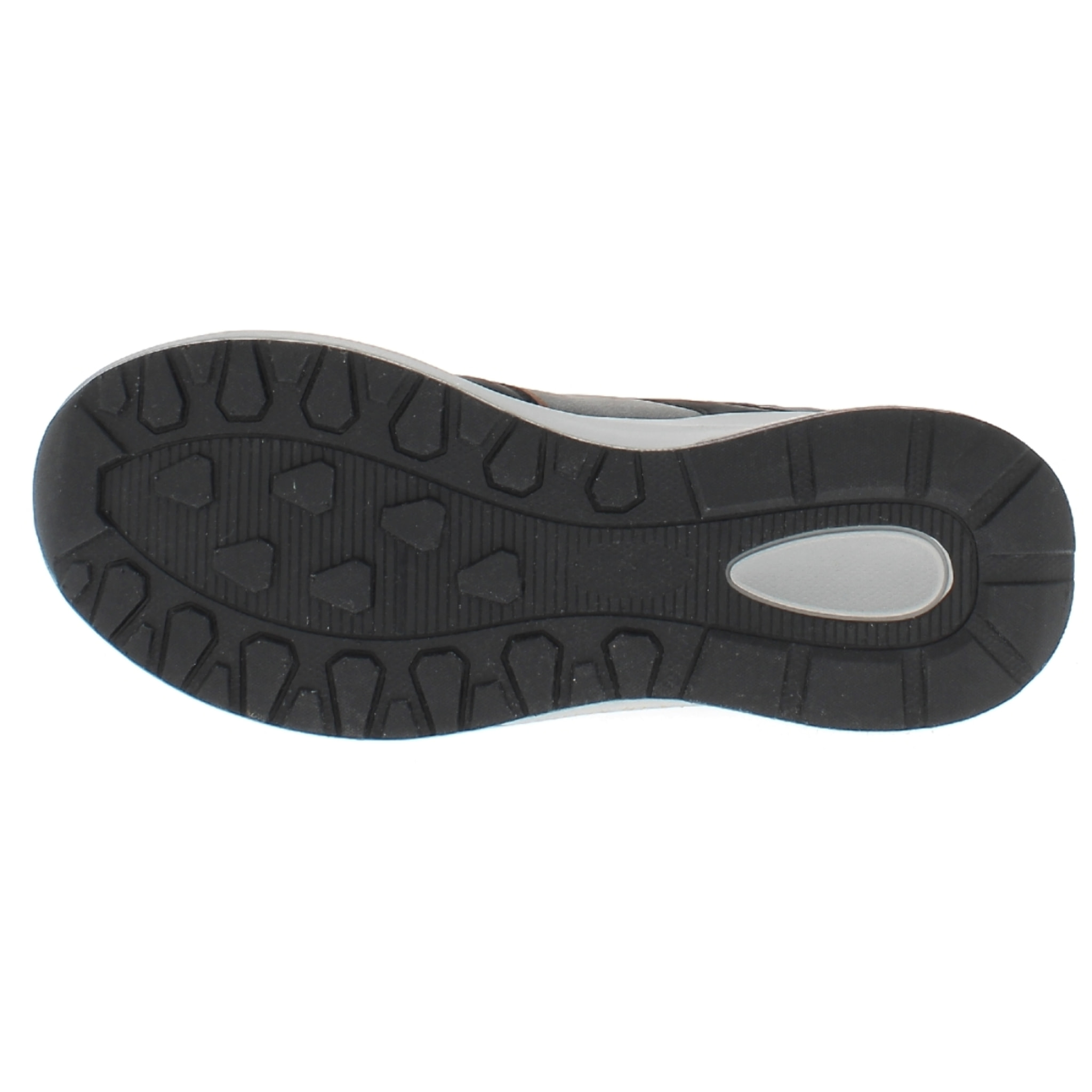 Armata di Mare Scarpe Uomo Sneakers Casual Stringate con Soletta Rimovibile in Memory Foam AMU W24N625 Grey Black