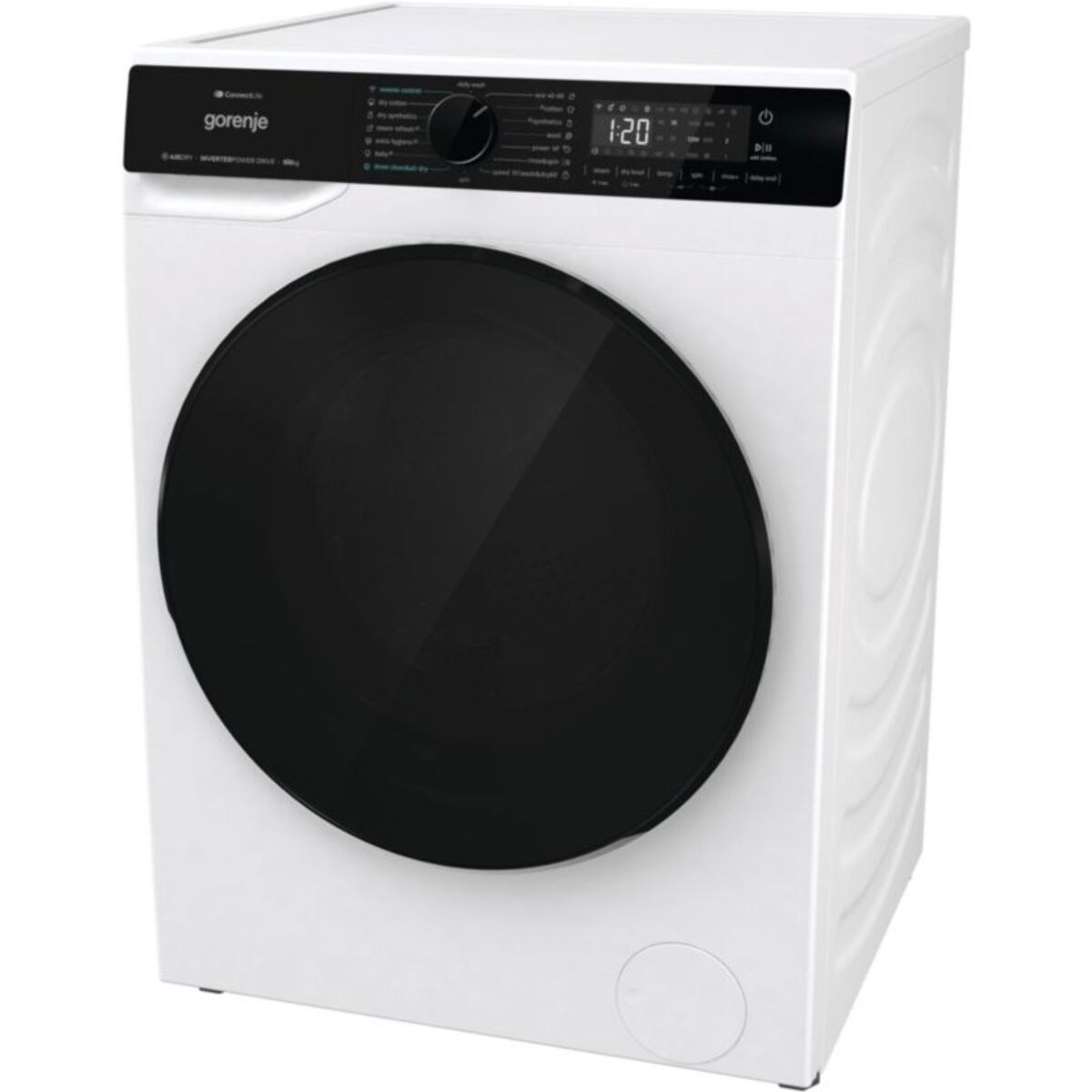 Lave linge séchant hublot GORENJE WD2PA964ADW - 9/6 kg - 1400 tr/min - Classe D - Moteur induction - Connecté