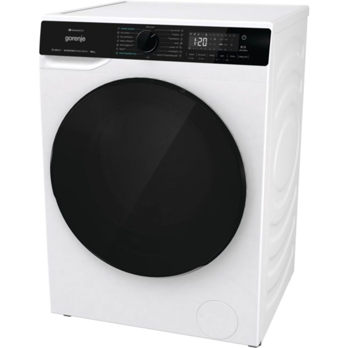 Lave linge séchant hublot GORENJE WD2PA964ADW - 9/6 kg - 1400 tr/min - Classe D - Moteur induction - Connecté