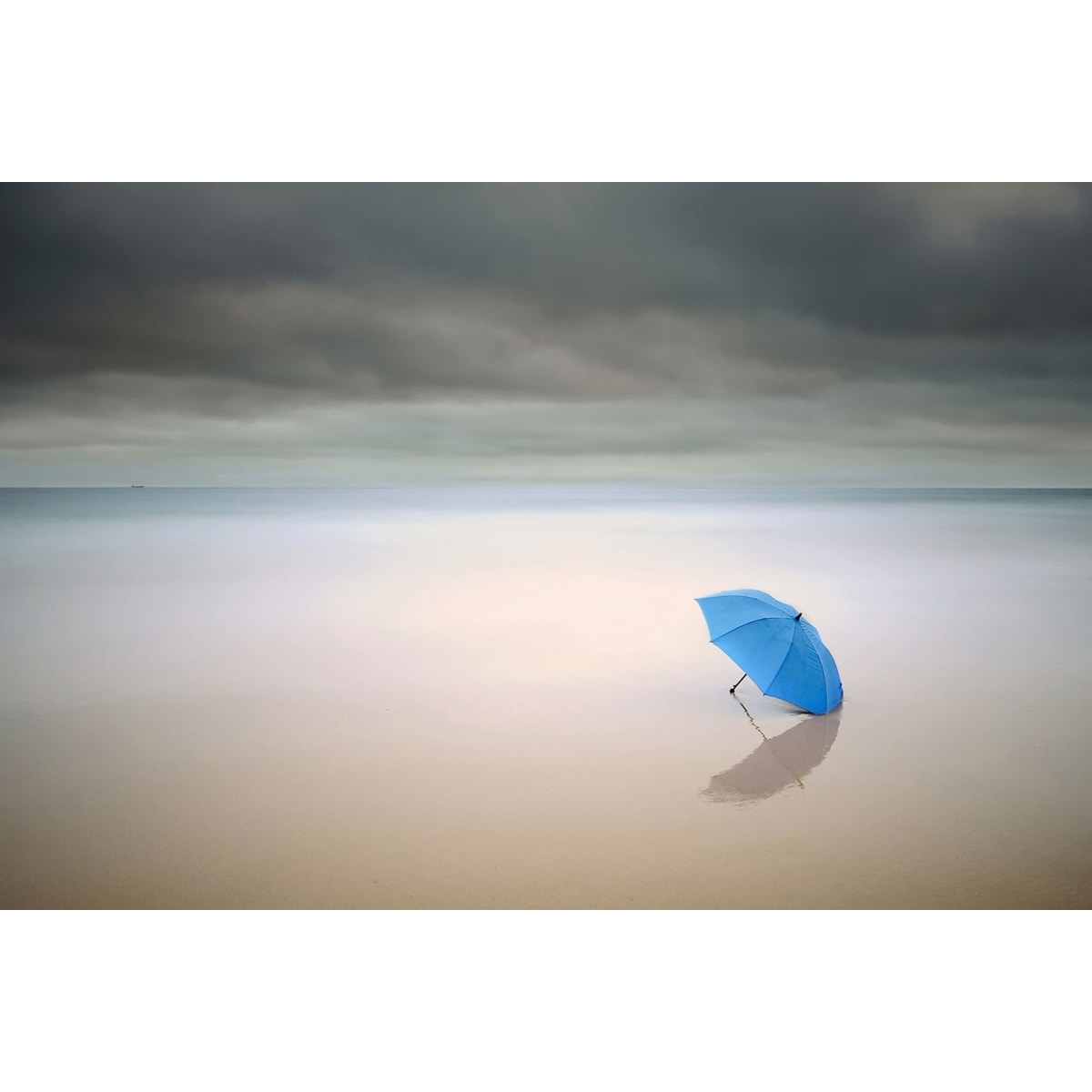 Tableau parapluie bleu Tableau plexiglas
