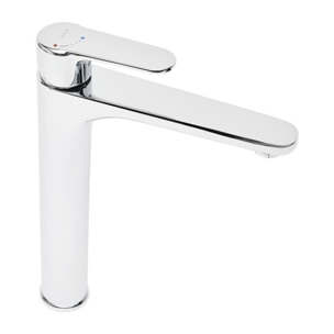 VitrA Root Round BluEco mitigeur lavabo haut sans bec chrome A42707BE