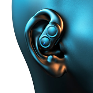 LX09 Auriculares bluetootht Dual horn OWS