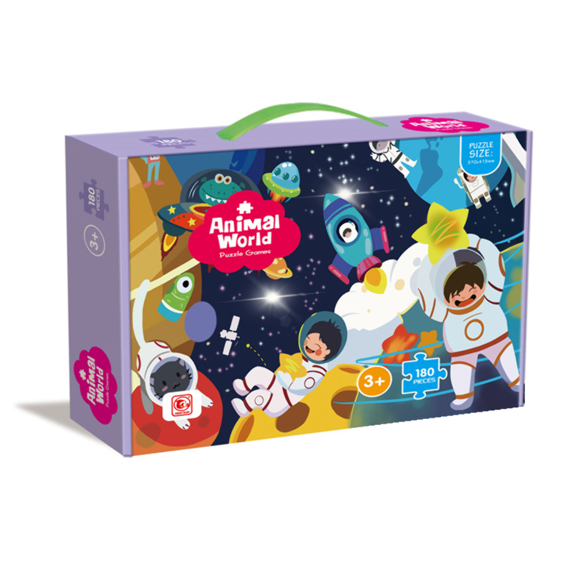 PUZLE DE 180 PIEZAS: EXPLORANDO EL ESPACIO