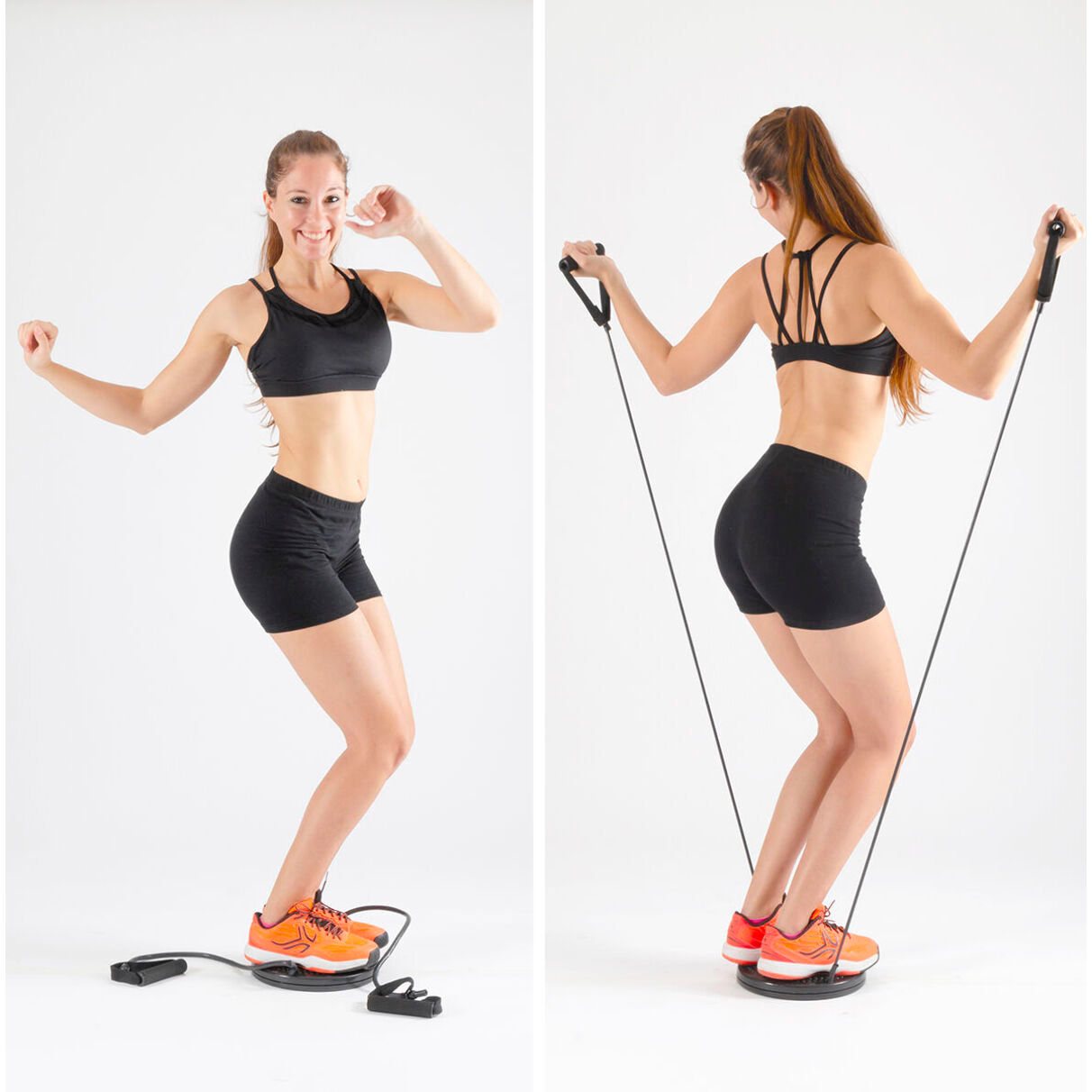 Disque Rotatif de Cardio avec Guide d'Exercices InnovaGoods IG117162