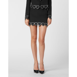 PHILIPP PLEIN Mini Skirt HEART