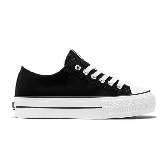 Zapatillas Unisex de Lona en Negro B&W