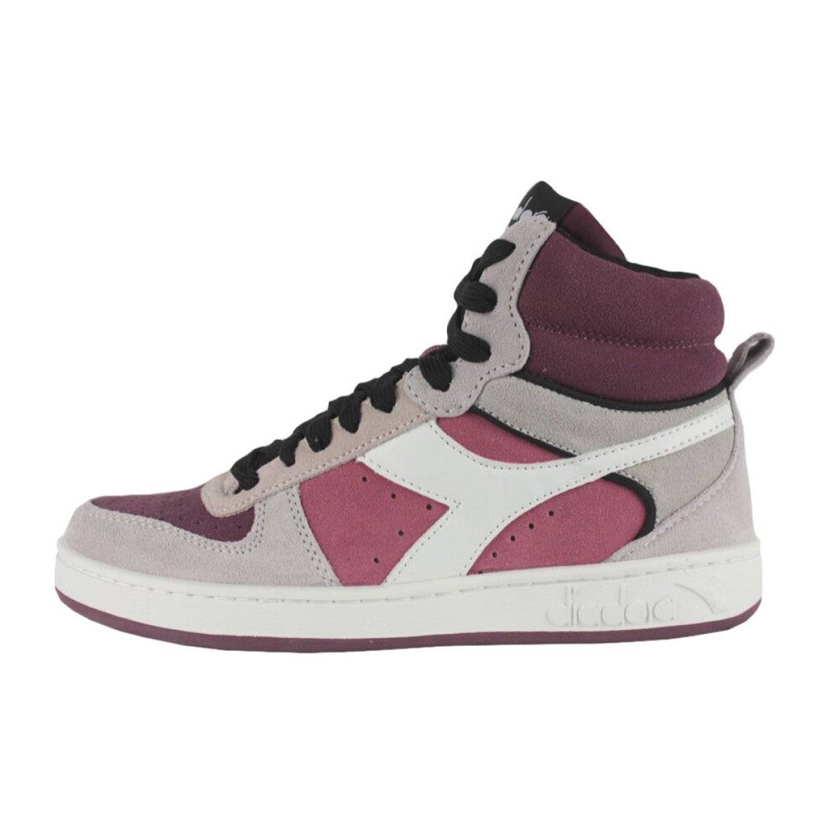 Zapatillas Sneaker para Mujer - DIADORA Magic basket mid suede wn 501.179011 01 D0112 Renaissance rse/Llc marbl