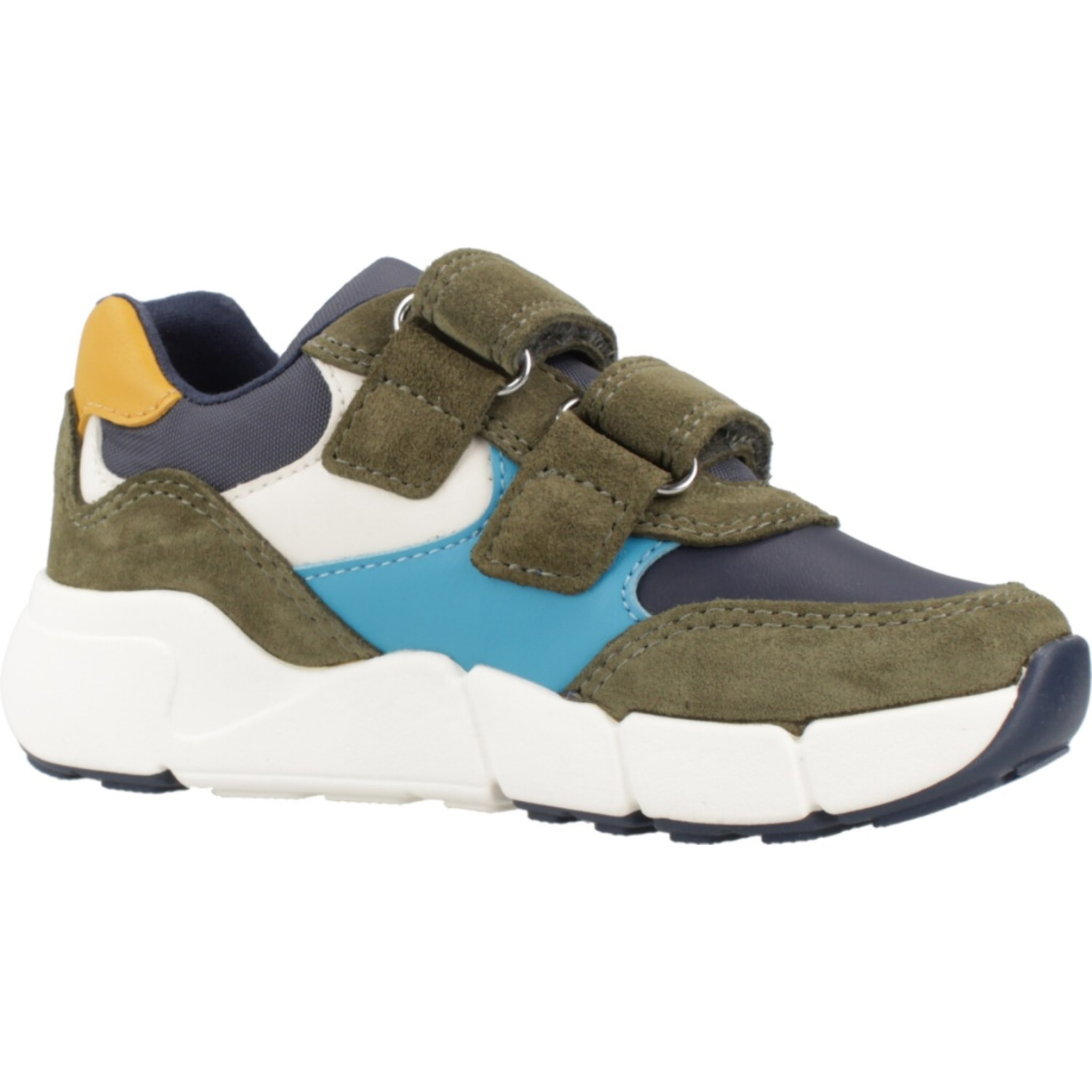 Zapatillas Niño de la marca GEOX  modelo B FLEXYPER MINI BOY VERDE