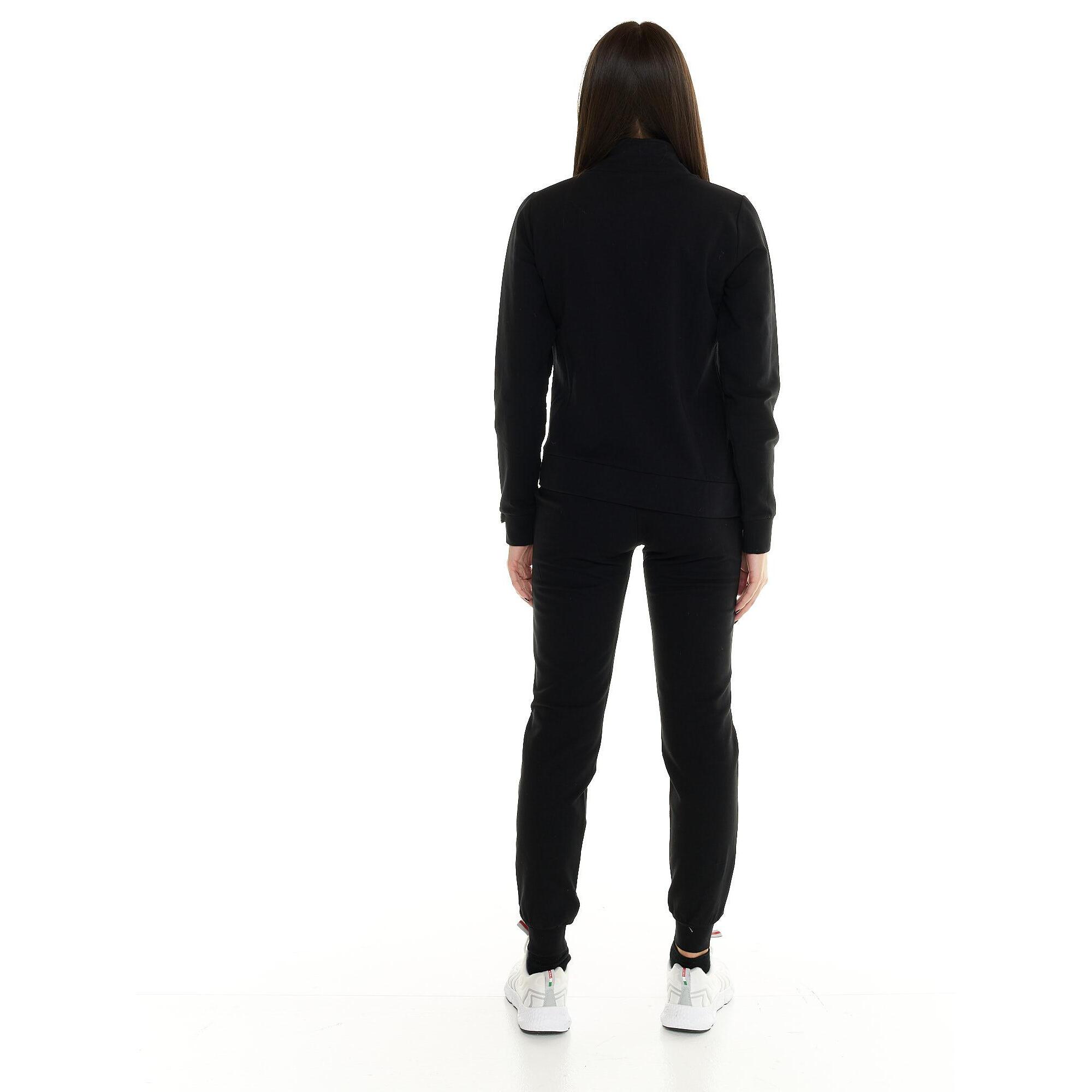 Chándal de mujer Leone con cremallera completa Blackout