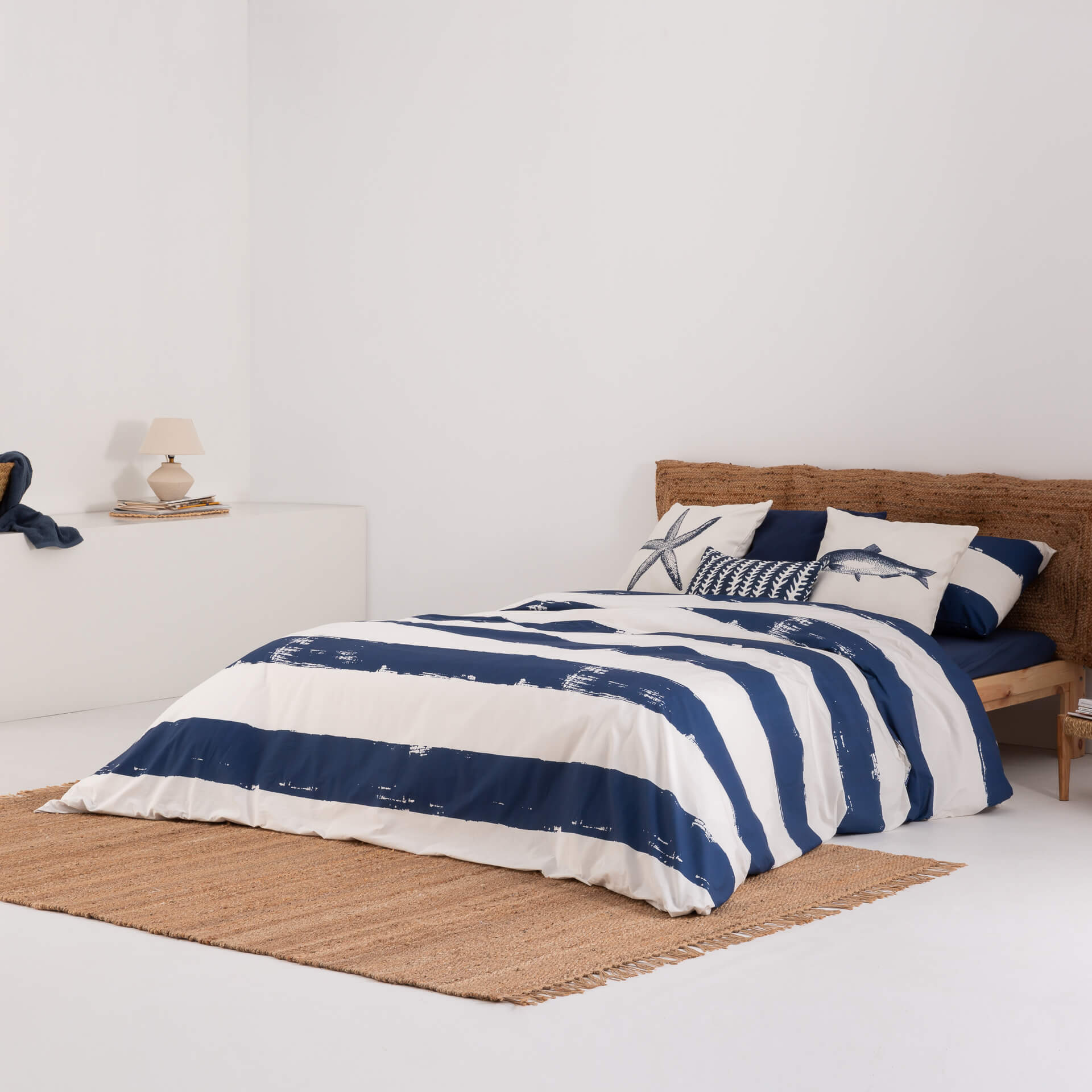 Housse de couette en 100% coton 157 fils Cambrils