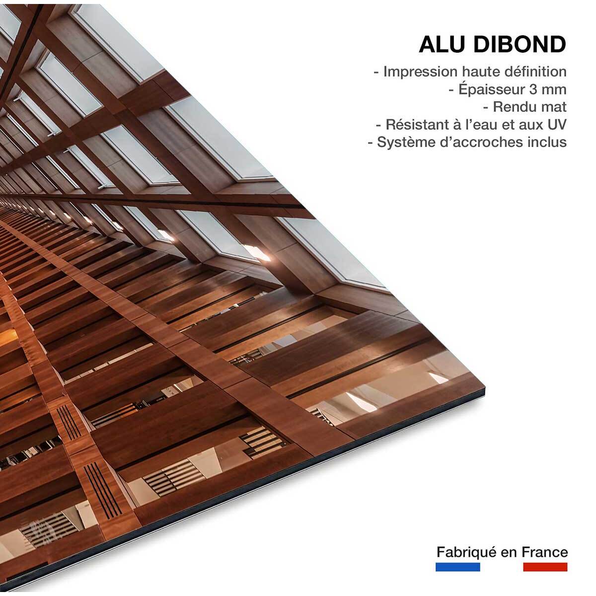 Tableau library in berlin Tableau alu Dibond