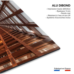 Tableau library in berlin Tableau alu Dibond