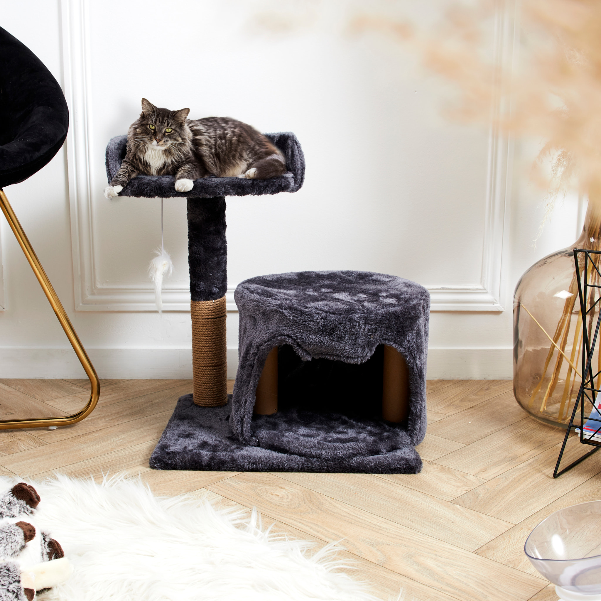 Arbre A Chat 35x30x48cm