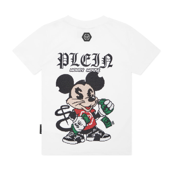 PHILIPP PLEIN T-Shirt Round Neck Ss MONEY