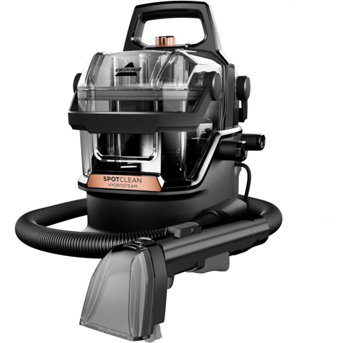 Nettoyeur détacheur BISSELL SpotClean Hydrosteam Pro B3700N, mode vapeur, 4 roues multidirectionnelles
