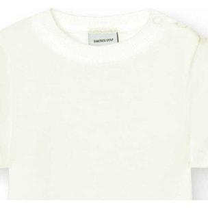 Body bebé manga corta hombro abierto