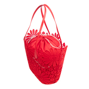 Bavera Borsa a tracolla Donna. Fabbricata in cotone.