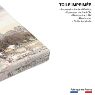 Tableau paris sublime tour eiffel Toile imprimée