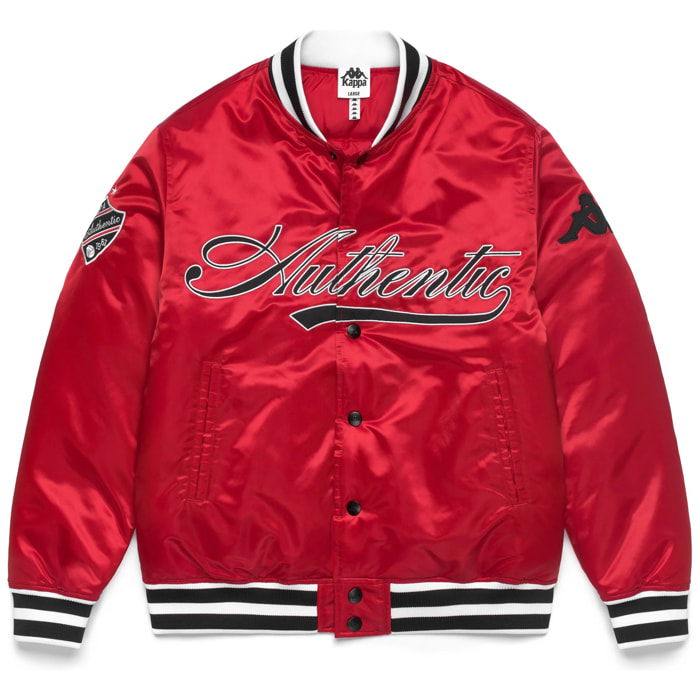 Kappa - Giacche Uomo Rosso - Authentic Olao