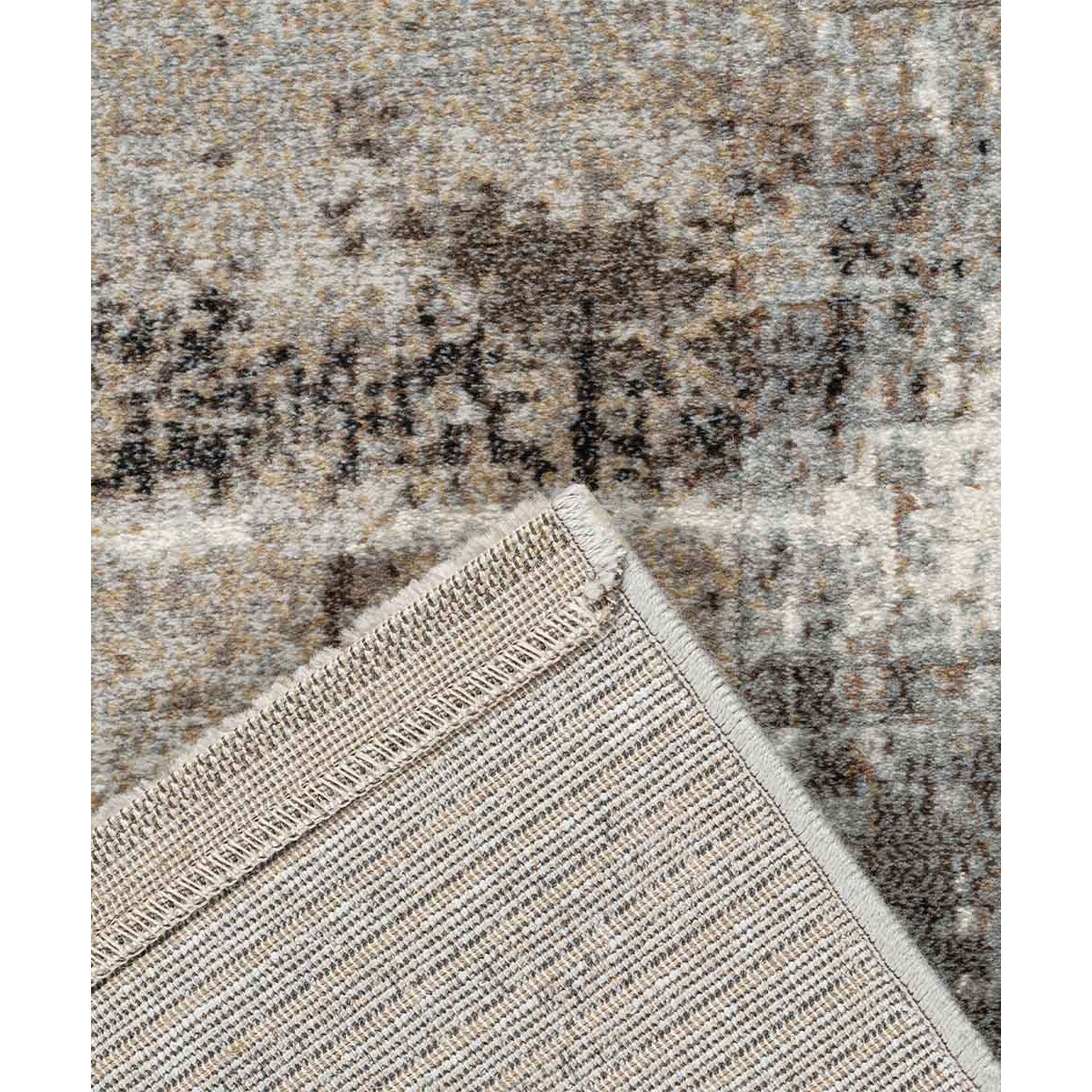 Tappeto Salotto Geometrico Marrone Beige